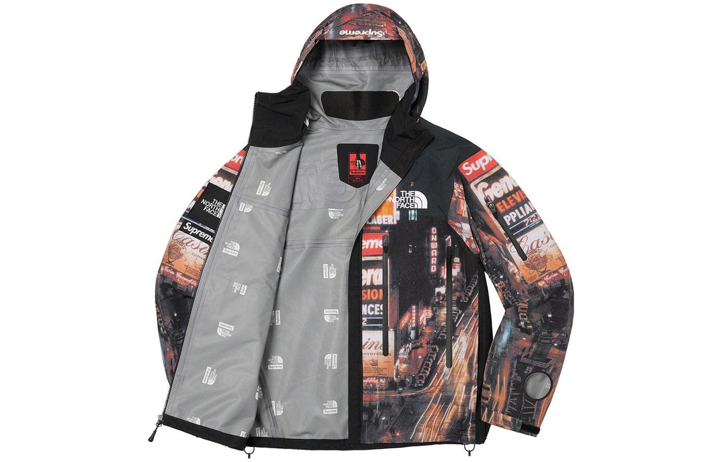 Куртка Supreme x The North Face Taped Seam Shell Jacket - изображение 3