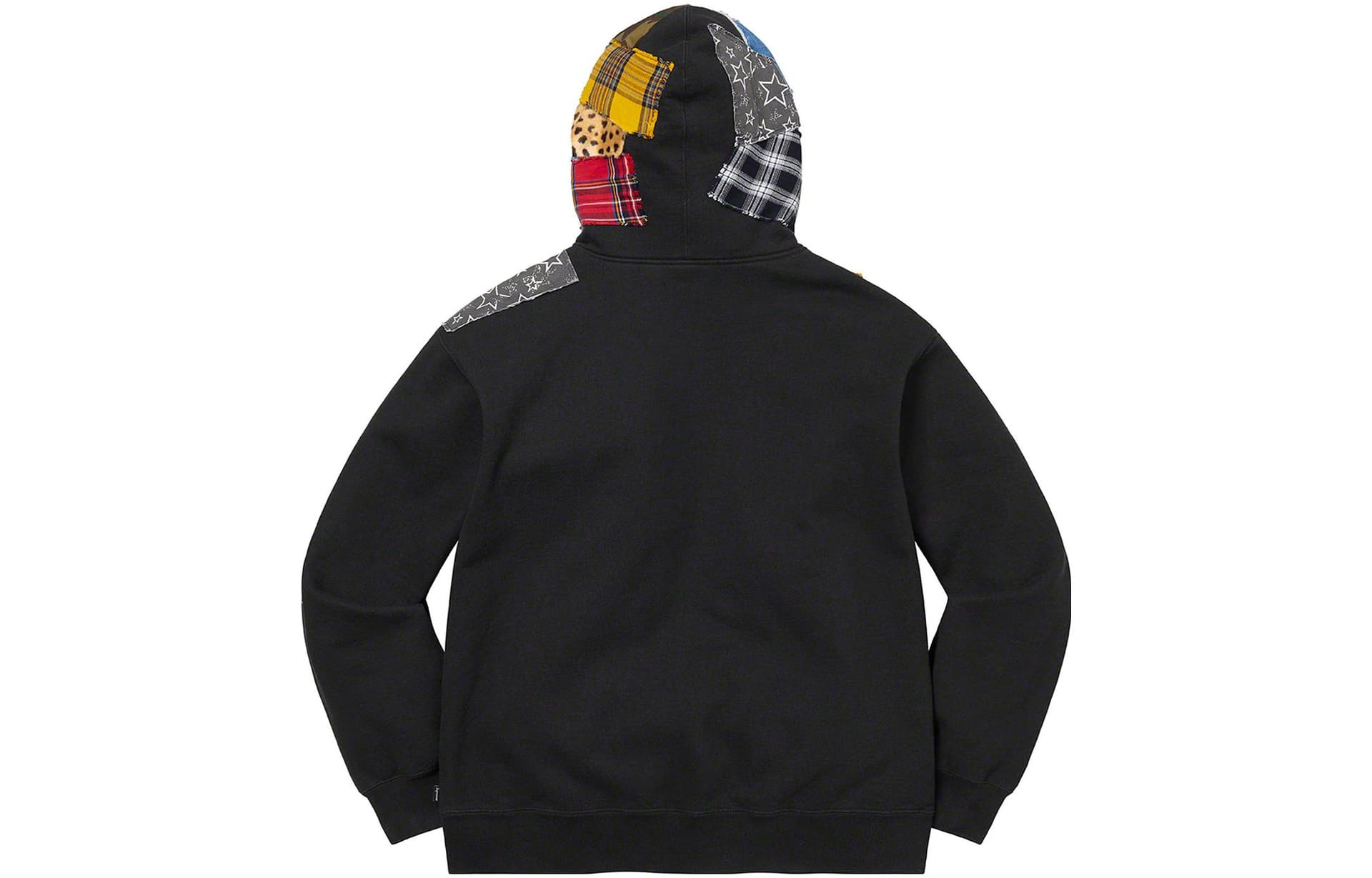 Кофта Supreme Patchwork Zip Up Hooded Sweatshirt - изображение 2