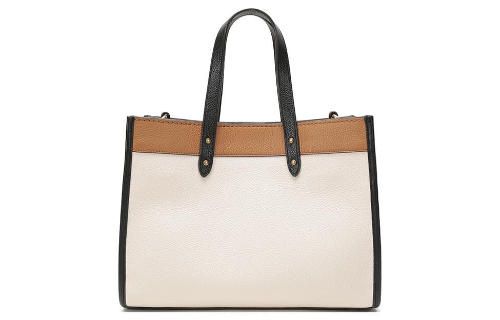 Сумка Coach Field 30 Tote Bag White Cream - изображение 3