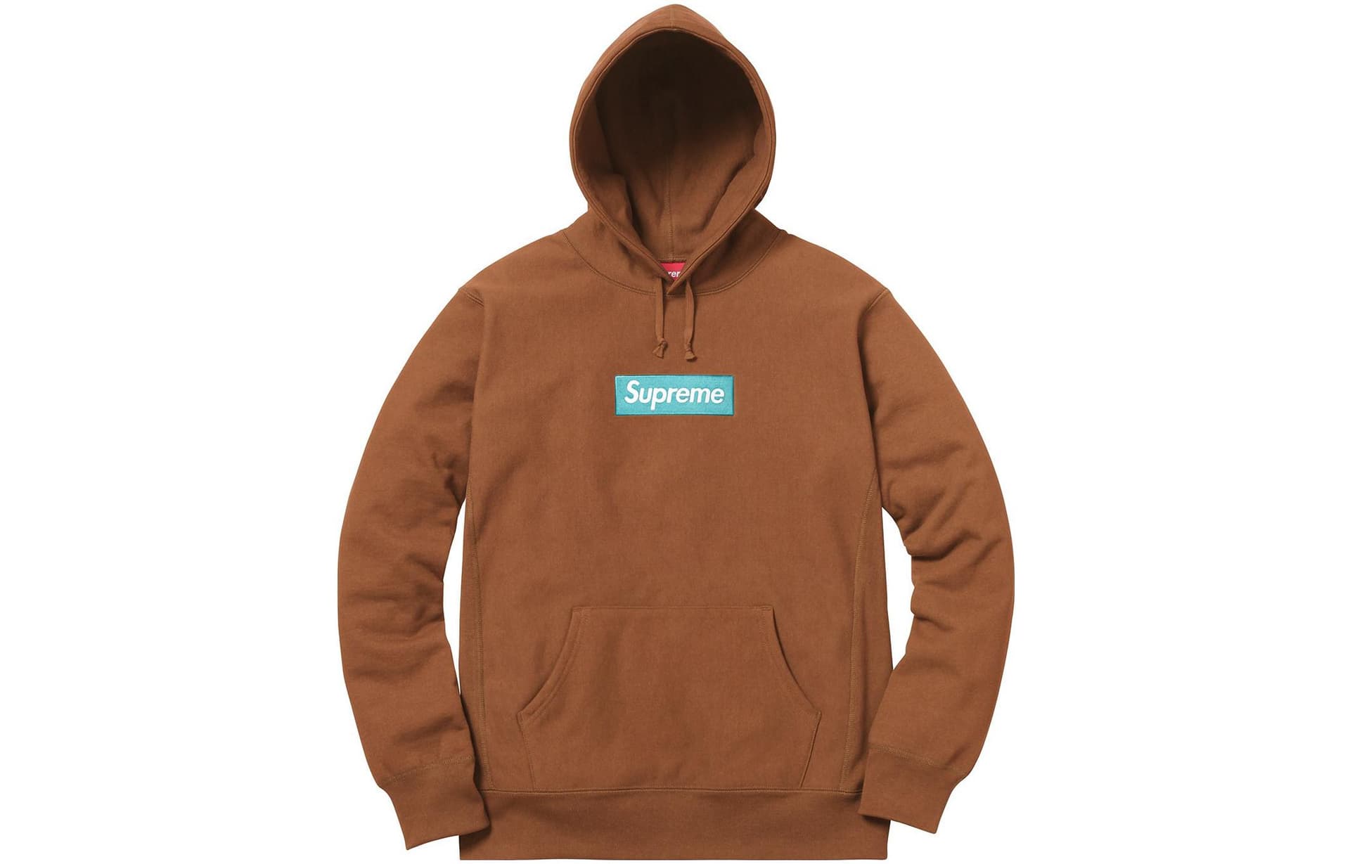 Кофта Supreme FW17 Box Logo Hooded Sweatshirt Red - изображение 2