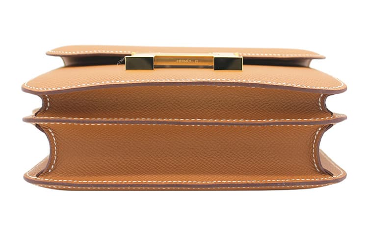 Сумка через плечо HERMES Constance 19 Epsom 37 Gold - изображение 8