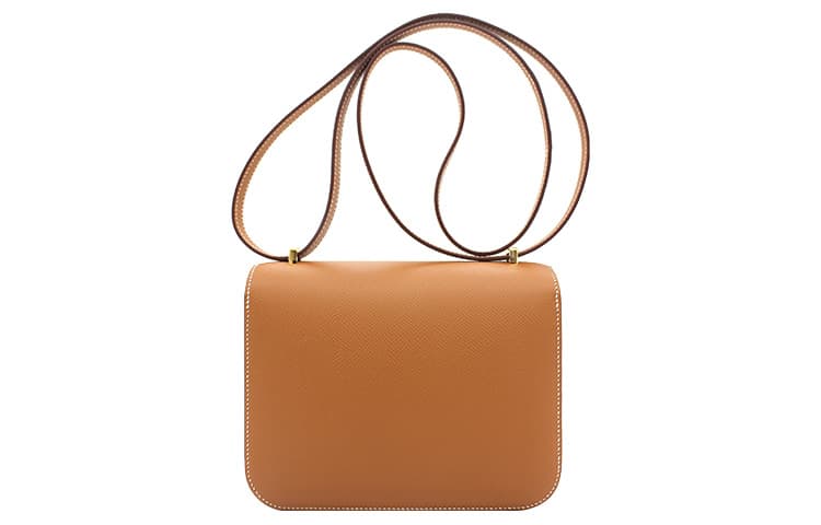 Сумка через плечо HERMES Constance 19 Epsom 37 Gold - изображение 7