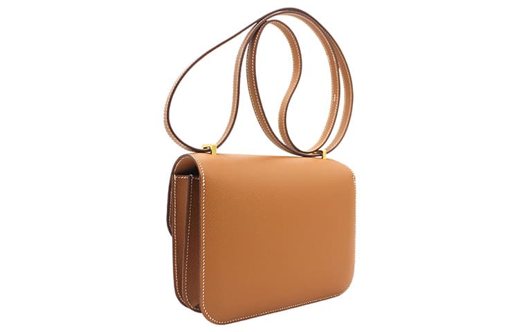 Сумка через плечо HERMES Constance 19 Epsom 37 Gold - изображение 5