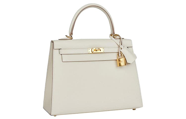 Сумка HERMES Kelly 25 Epsom 10 Craie - изображение 2
