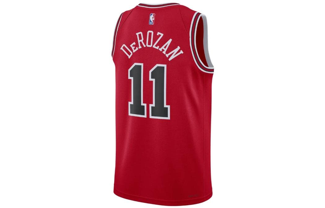 Баскетбольная майка Nike NBA Bulls DeRozan 11 Jersey Red - изображение 2