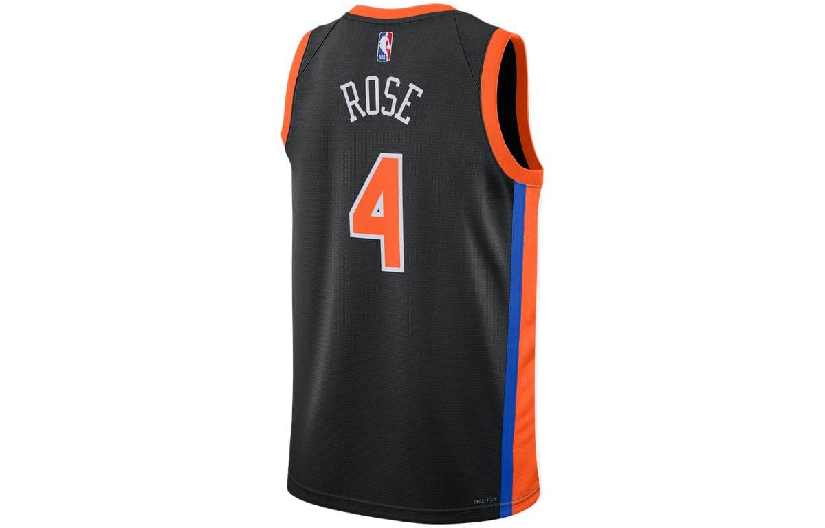 Баскетбольная майка Nike NBA Knicks Rose Jersey 22-23 - изображение 2