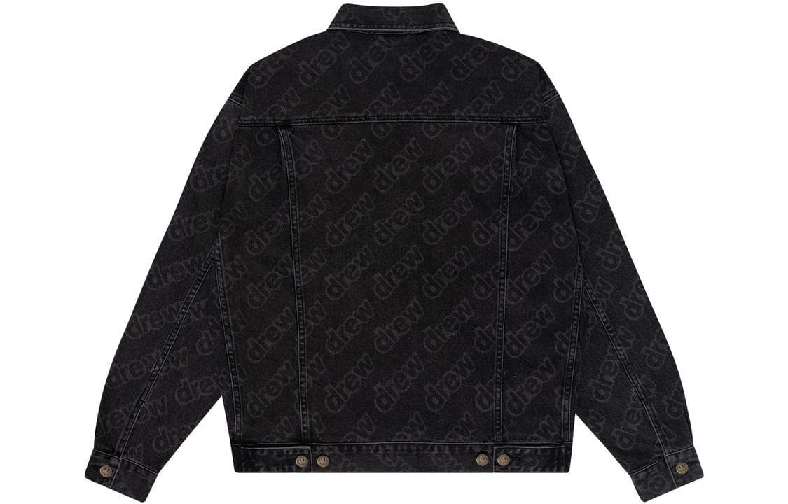Джинсовая куртка Drew House Oversized Trucker Jacket-Secret Black - изображение 2