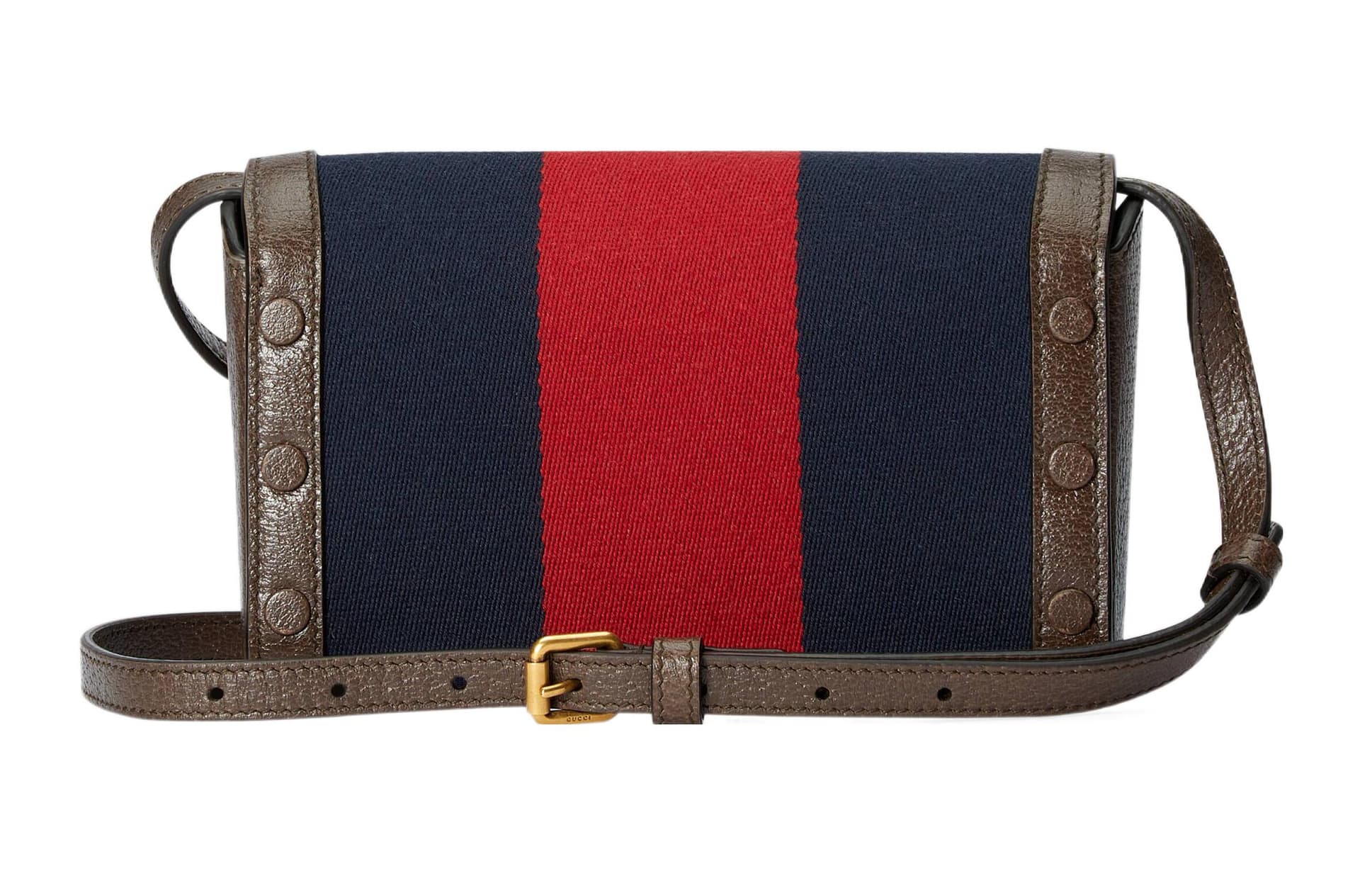 Сумка Gucci Mini Canvas Leather Crossbody - изображение 2