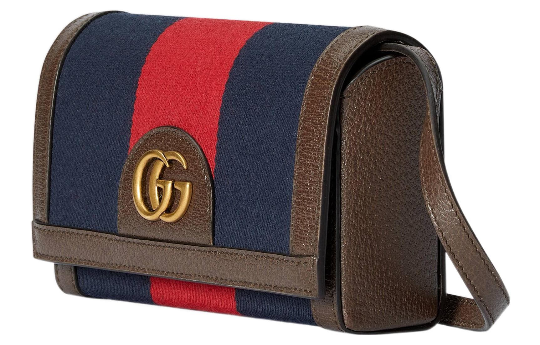 Сумка Gucci Mini Canvas Leather Crossbody - изображение 3
