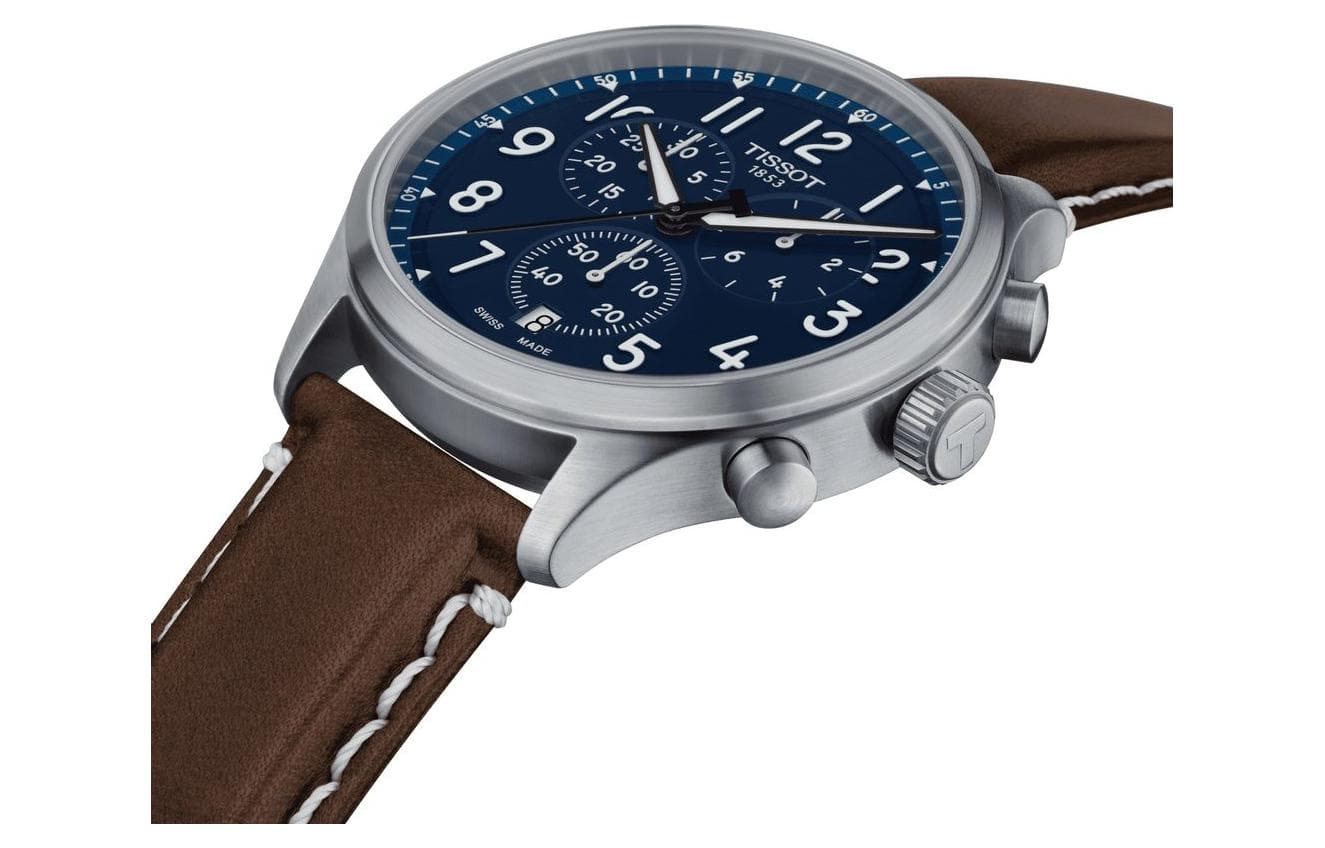 Часы TISSOT CHRONO XL VINTAGE 100 45mm T116.617.16.042.00 - изображение 2
