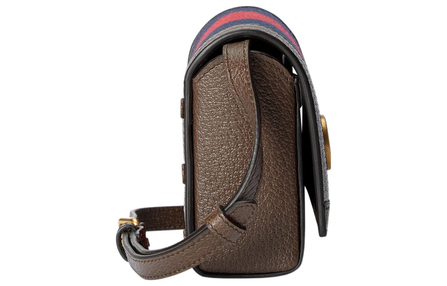 Сумка Gucci Mini Canvas Leather Crossbody - изображение 4