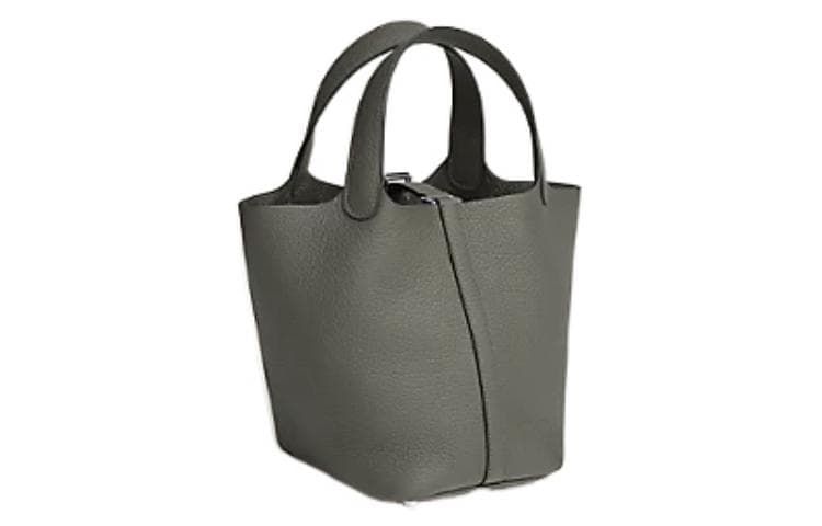 Сумка HERMES Picotin 18 Clemence 0L Grismeyer - изображение 4