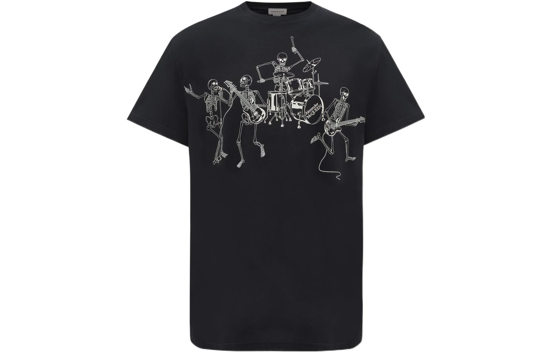 Футболка Alexander McQueen SS23 Skeleton BandT - изображение 1