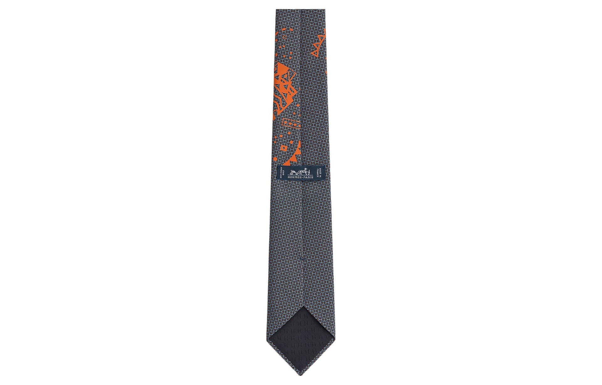 Галстук HERMES Tie 7 - изображение 1