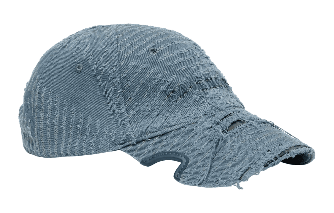 Кепка Balenciaga Cap Blue - изображение 4