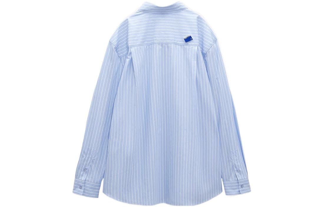 Рубашка ADER ERROR x ZARA FW22 Striped Shirt - изображение 2