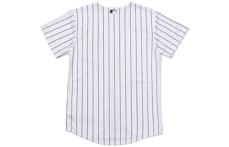 Nike New York Yankees Classic Stripe Black Label Shirt Kids Black White - изображение 2