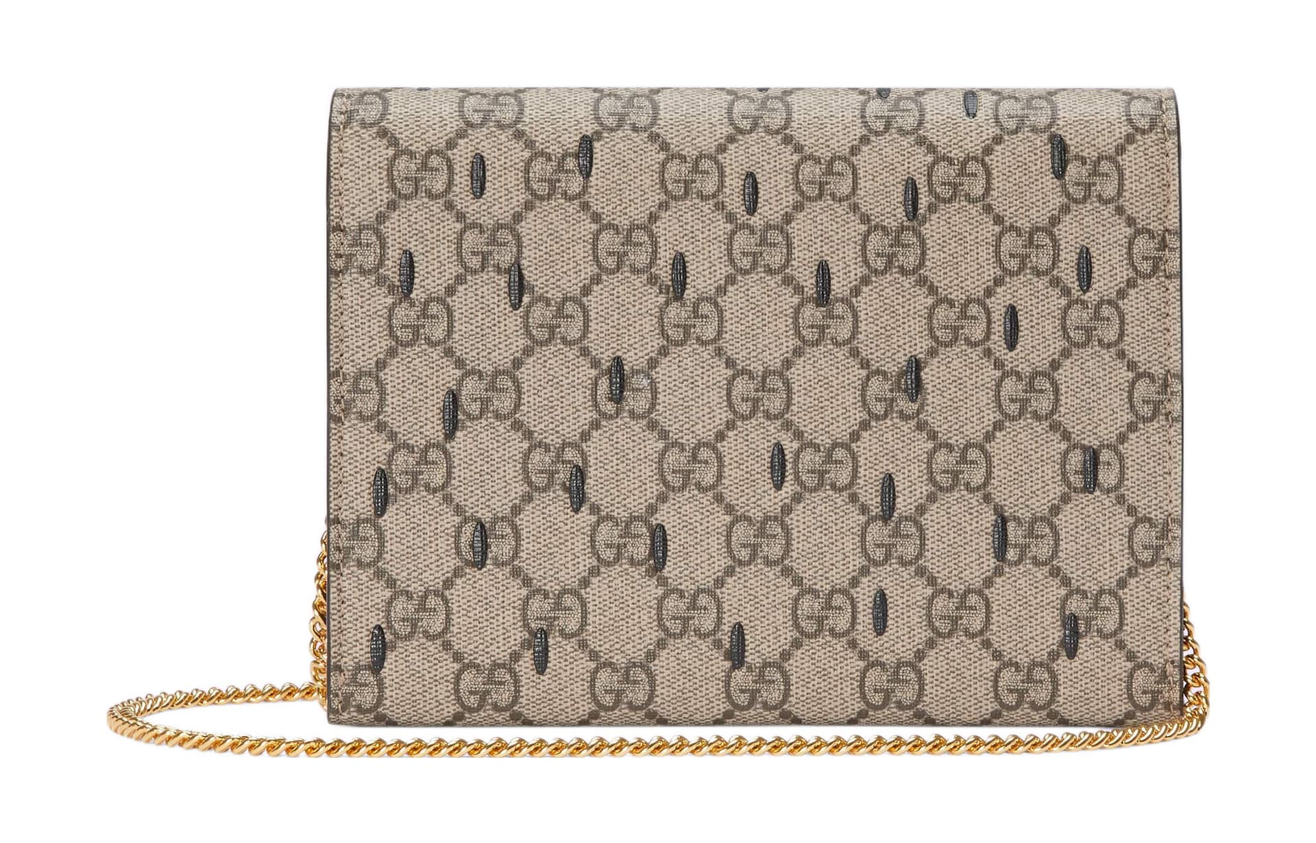 Кошелек Gucci Strawberry Chain Wallet - изображение 3
