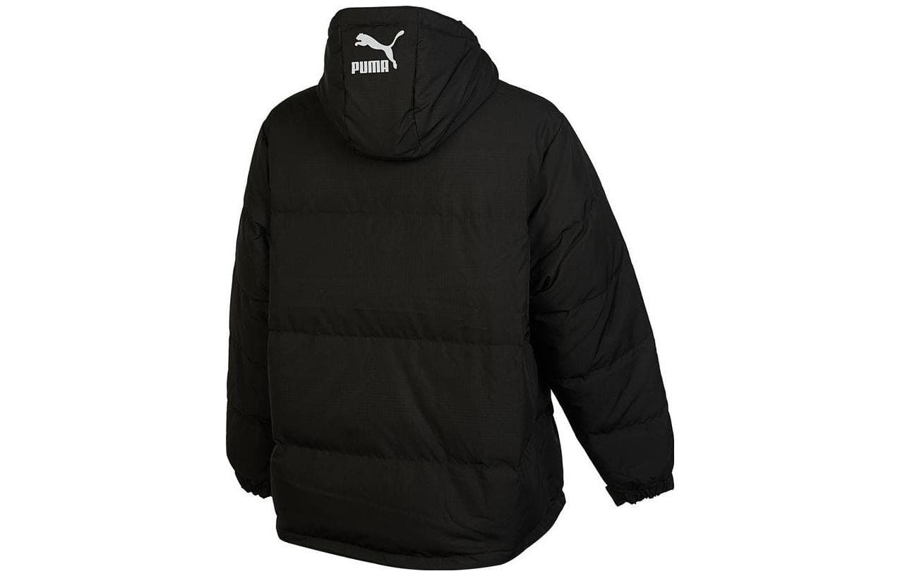 Зимняя куртка PUMA Hooded Down Jacket Black - изображение 2