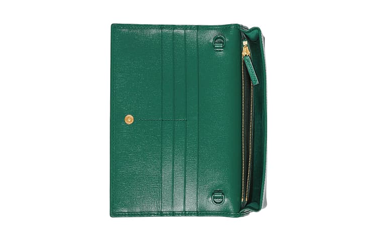 Кошелек Gucci Horsebit 1955 Green - изображение 7