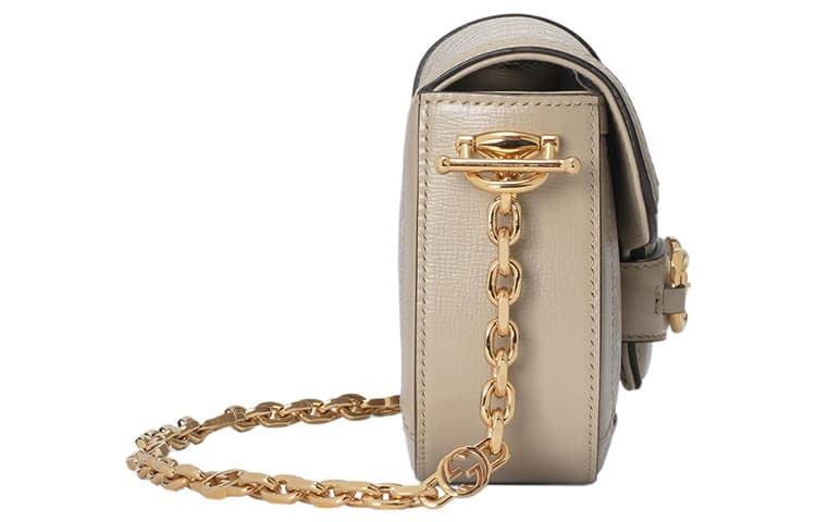Мини-сумка GUCCI Horsebit 1955 Logo - изображение 4