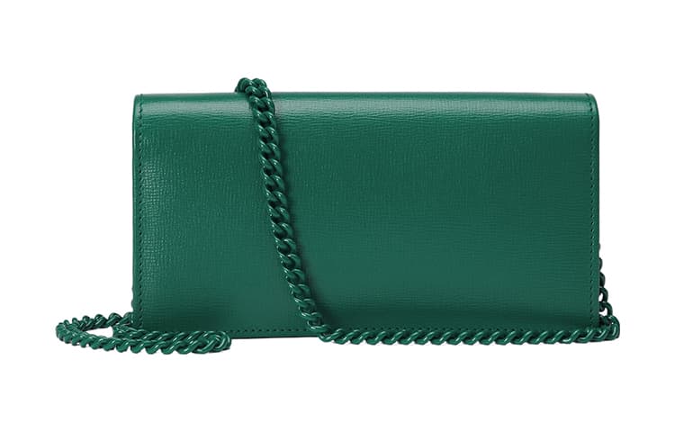 Кошелек Gucci Horsebit 1955 Green - изображение 4