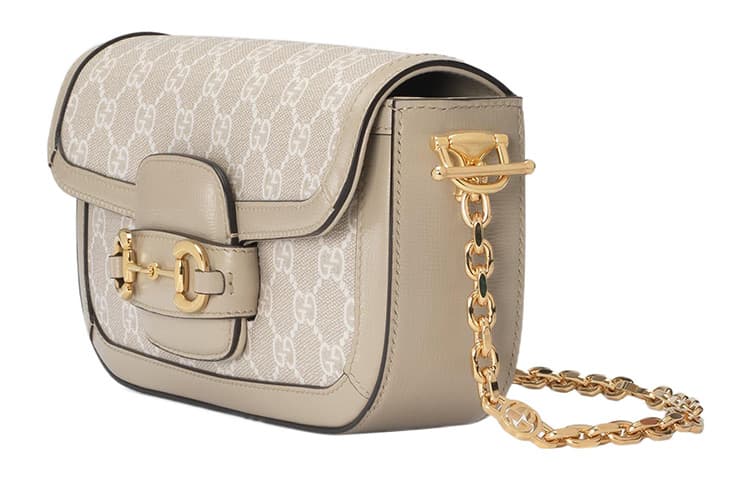 Мини-сумка GUCCI Horsebit 1955 Logo - изображение 3