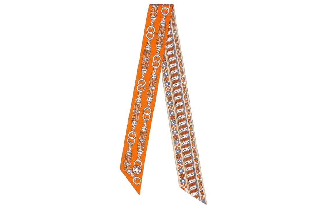 Платок HERMES Harnais en Rosace twilly - изображение 1