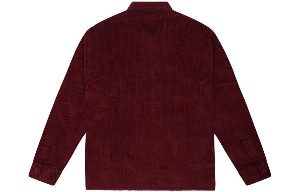 Рубашка Drew House FW22 Corduroy Ls Shirt - Drew Burgundy - изображение 2