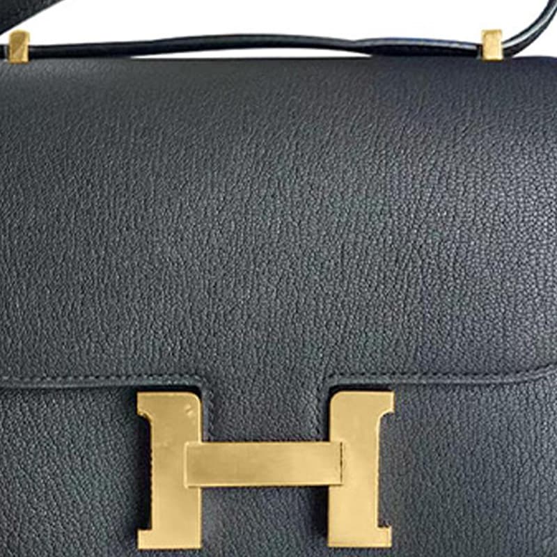 Сумка через плечо HERMES Constance 19 Noir - изображение 4