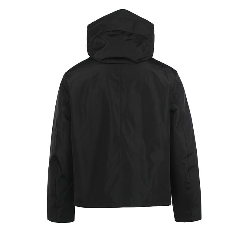 Зимняя куртка пуховик Emporio Armani FW22 Black Cotton Jacket - изображение 2