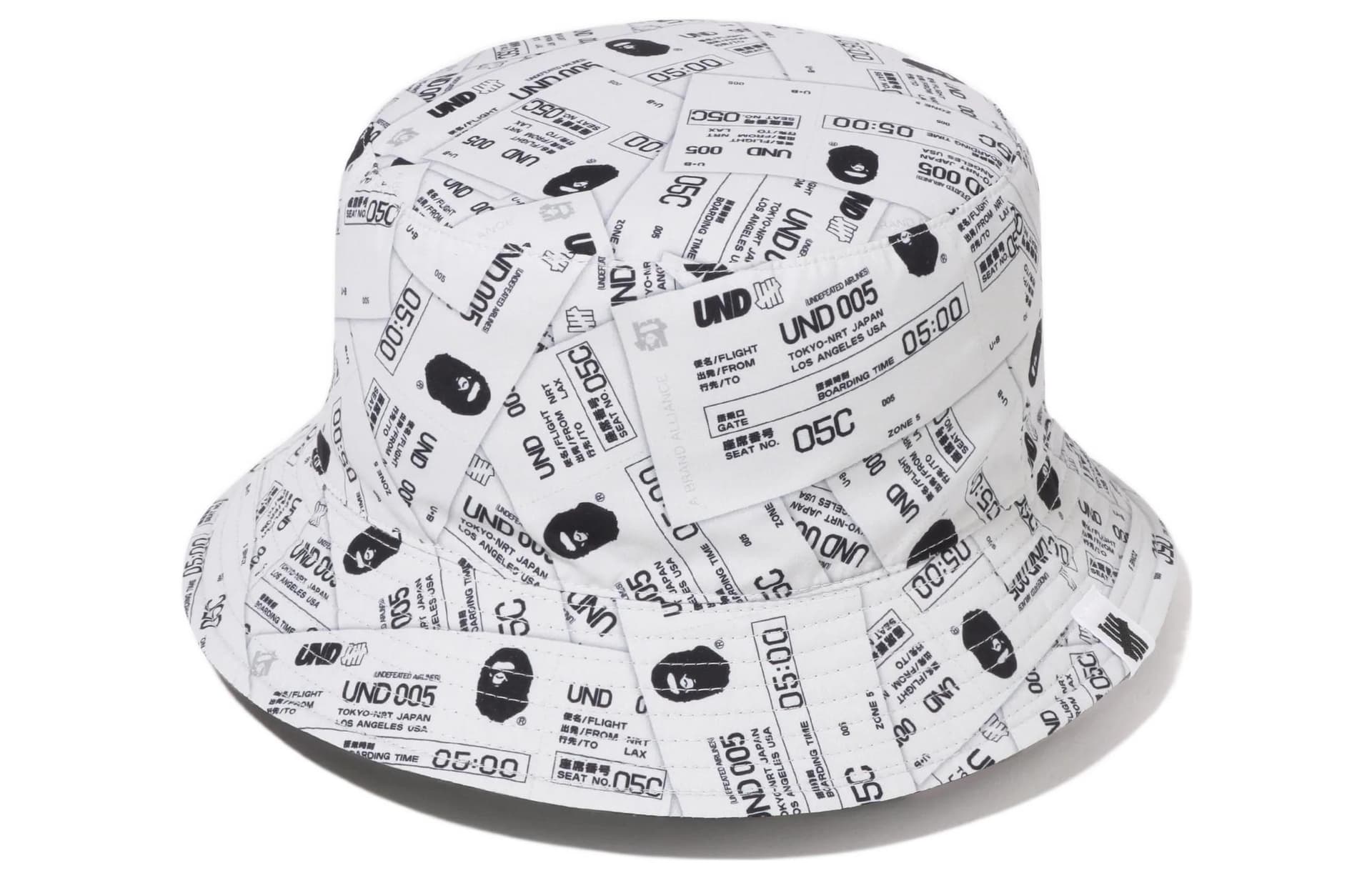 Панама BAPE X UNDEFEATED MESH HAT - изображение 3