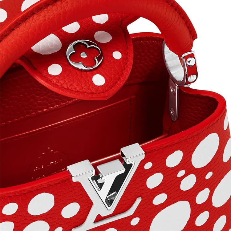 Сумка Louis Vuitton x Yayoi Kusama Capucines Mini - изображение 5