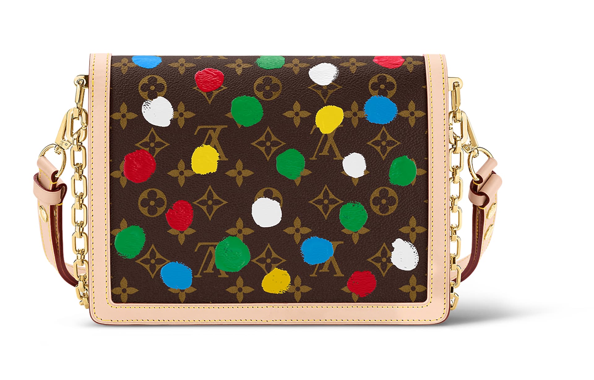 Сумка через плечо LOUIS VUITTON x Yayoi Kusama Dauphine - изображение 3