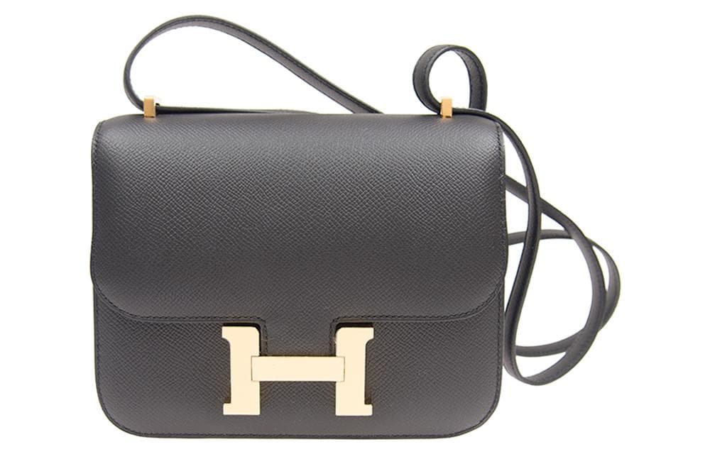 Сумка через плечо HERMES Constance 19 Epsom Noir - изображение 1