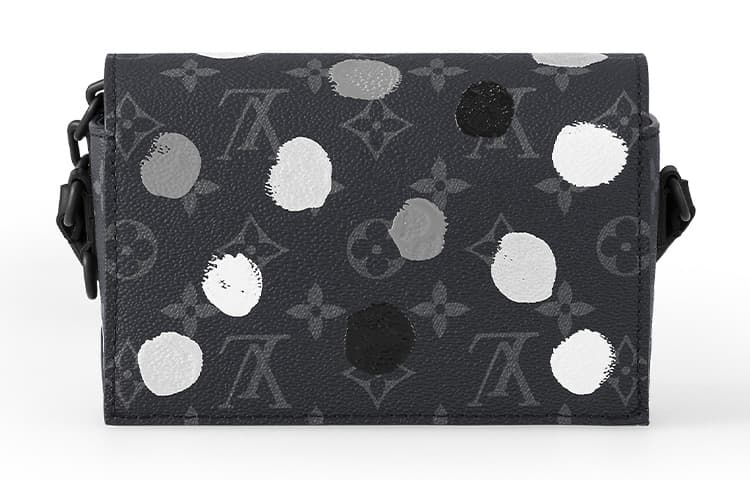 Сумка через плечо Louis Vuitton x Yayoi Kusama Steamer Mini Black - изображение 3
