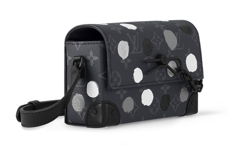 Сумка через плечо Louis Vuitton x Yayoi Kusama Steamer Mini Black - изображение 2