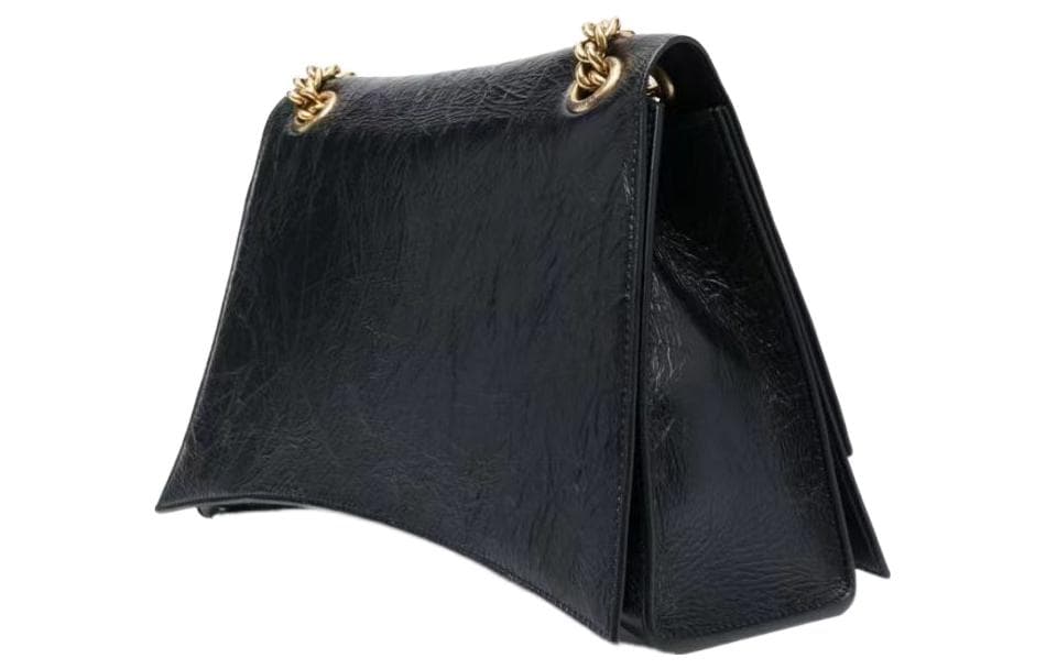 Сумка через плечо Balenciaga Crush Black Gold - изображение 3