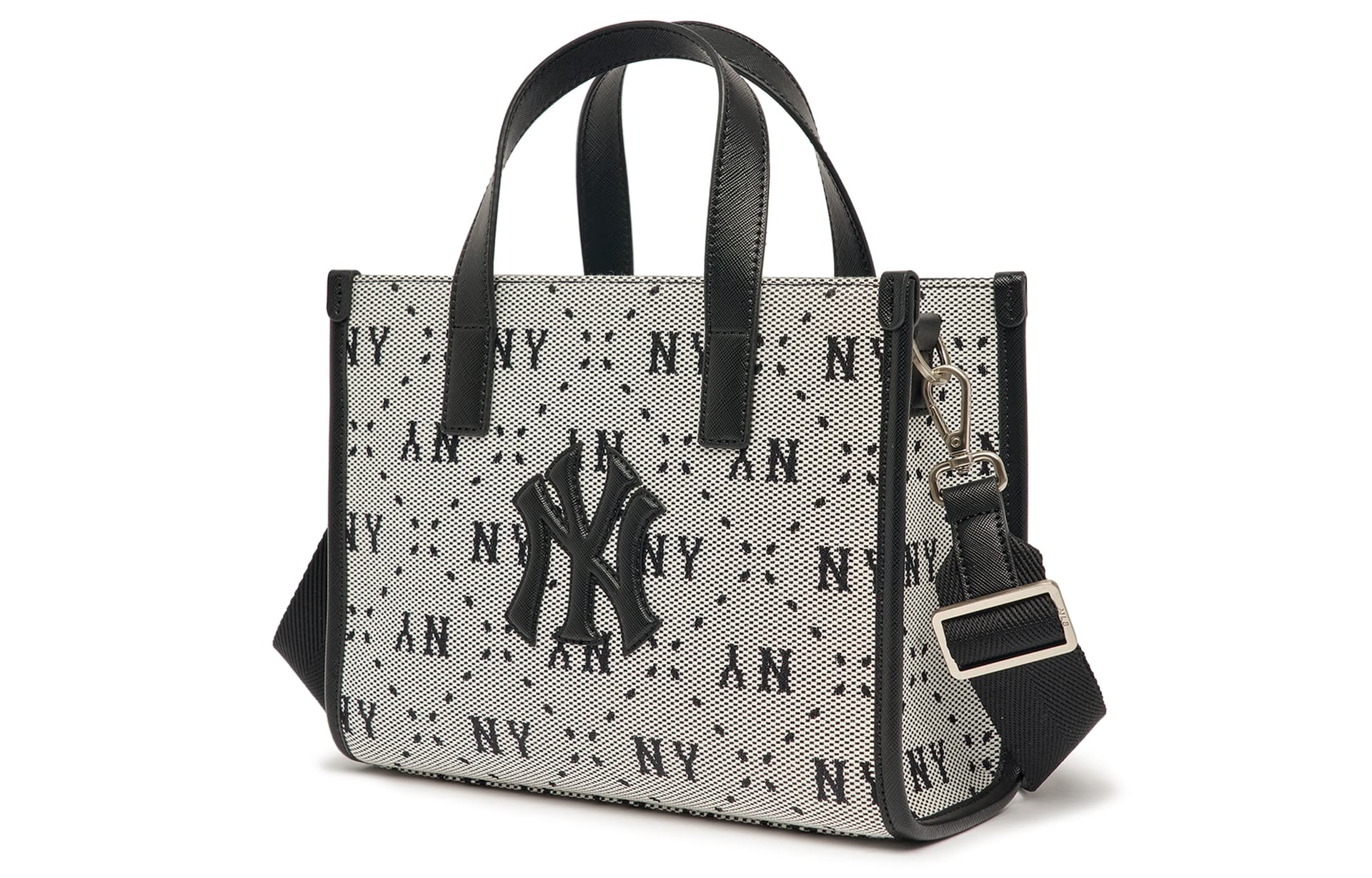 Сумка MLB Yankees Tote Bag Black Grey - изображение 3