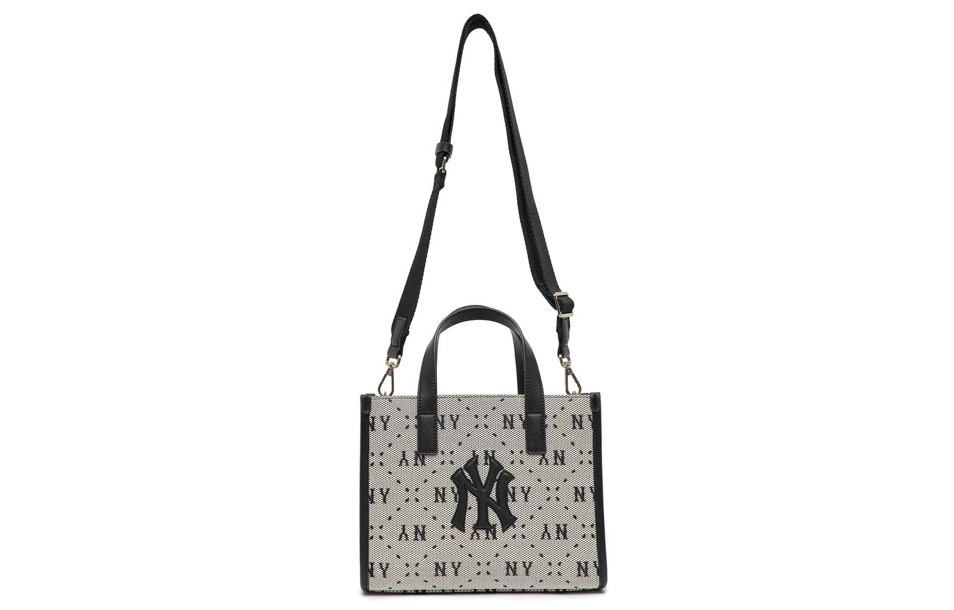 Сумка MLB Yankees Tote Bag Black Grey - изображение 5