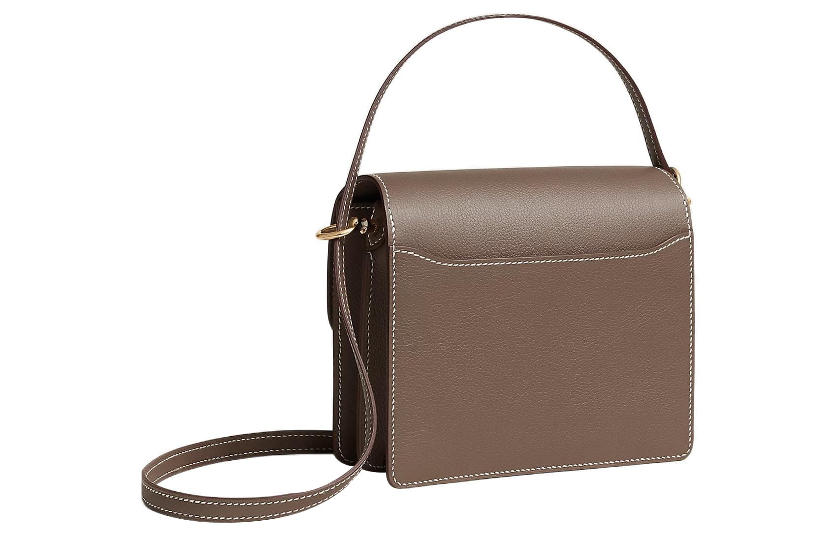 Сумка через плечо HERMES Roulis Evercolor 18 Etoupe - изображение 3