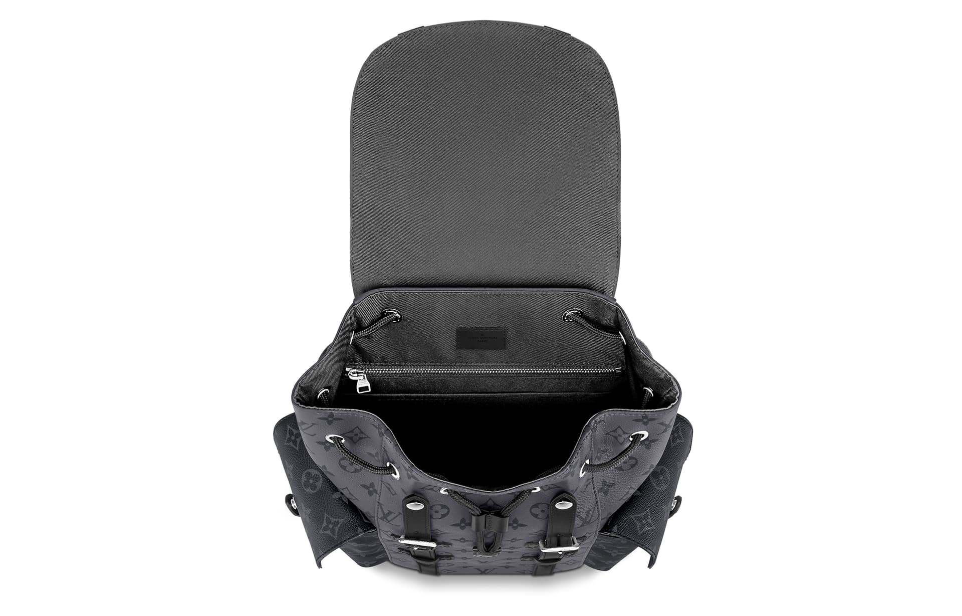 Рюкзак Louis Vuitton Christopher Black Backpack - изображение 4