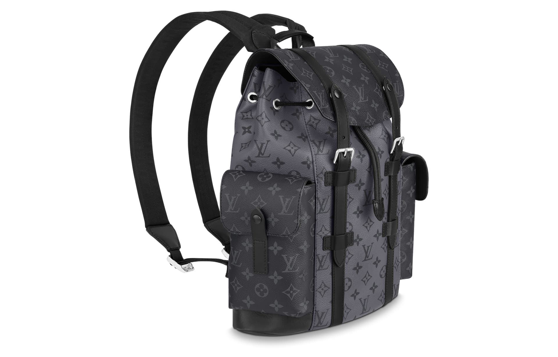 Рюкзак Louis Vuitton Christopher Black Backpack - изображение 2