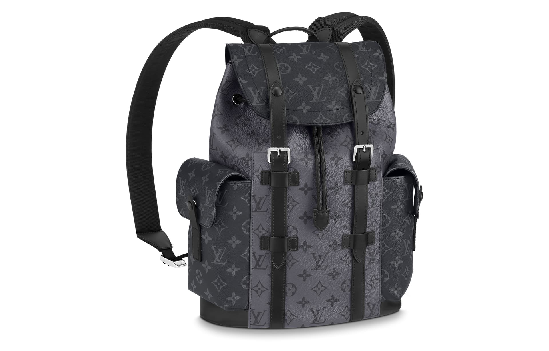 Рюкзак Louis Vuitton Christopher Black Backpack - изображение 1