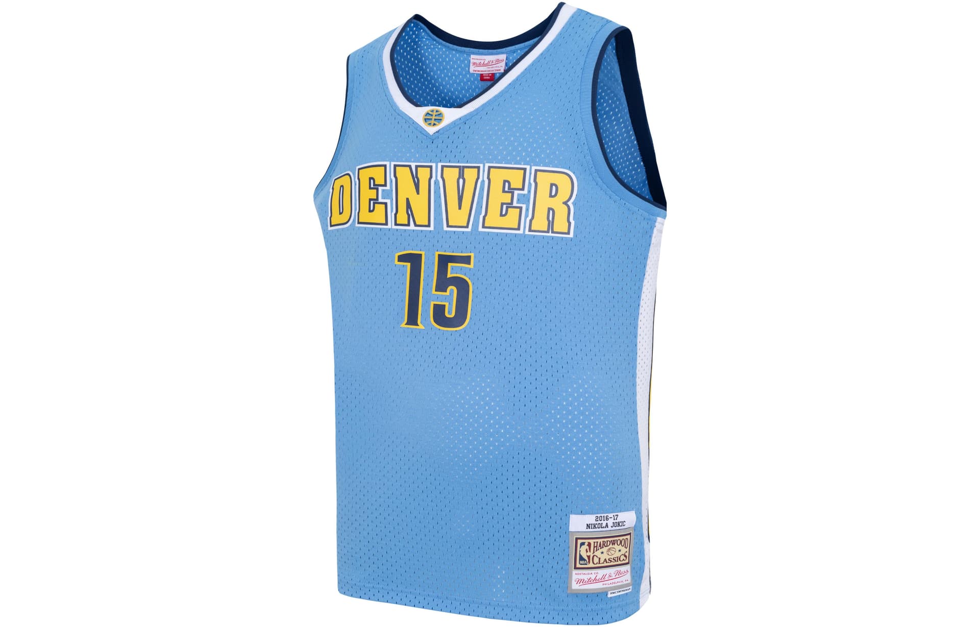 Баскетбольная майка Mitchell Ness Logo SW 16-17 15 - изображение 1