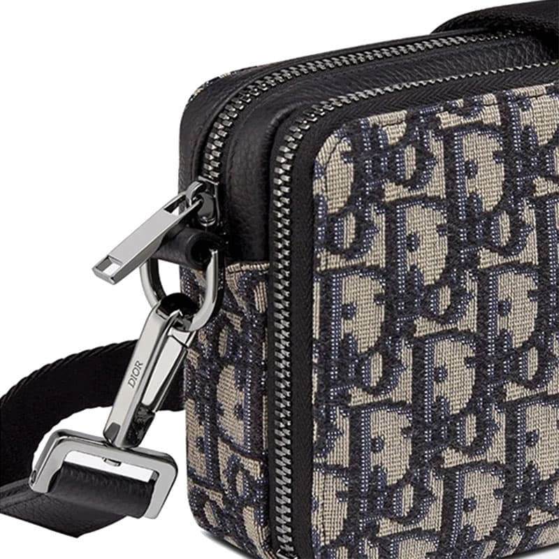 Мини-сумка DIOR Oblique Embroidered Shoulder Bag - изображение 5