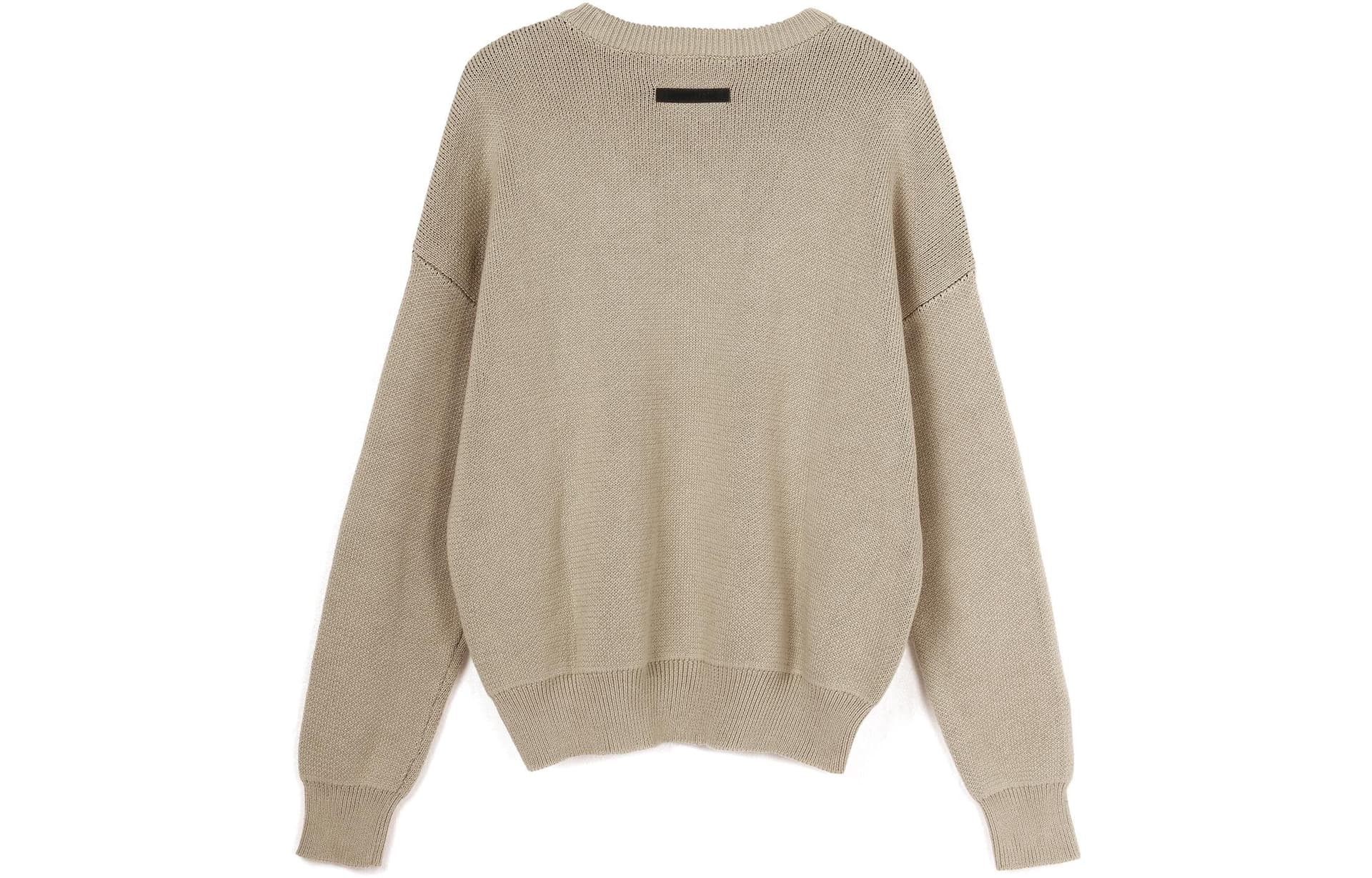 Кофта Fear of God Essentials Knit Pullover Beige Linen - изображение 2