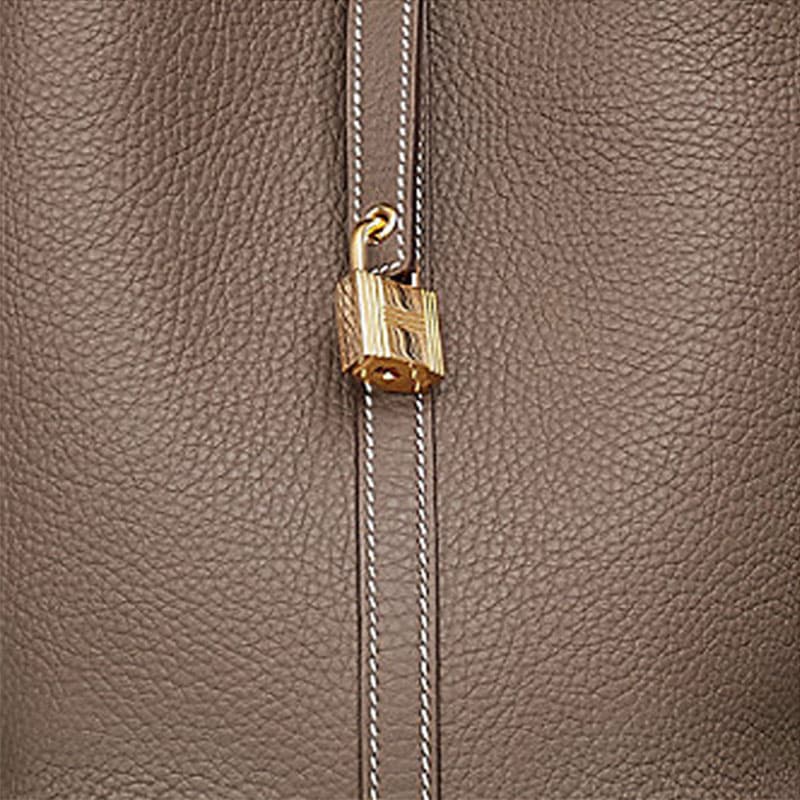 Сумка Hermes Picotin Lock 22 Etoupe - изображение 11
