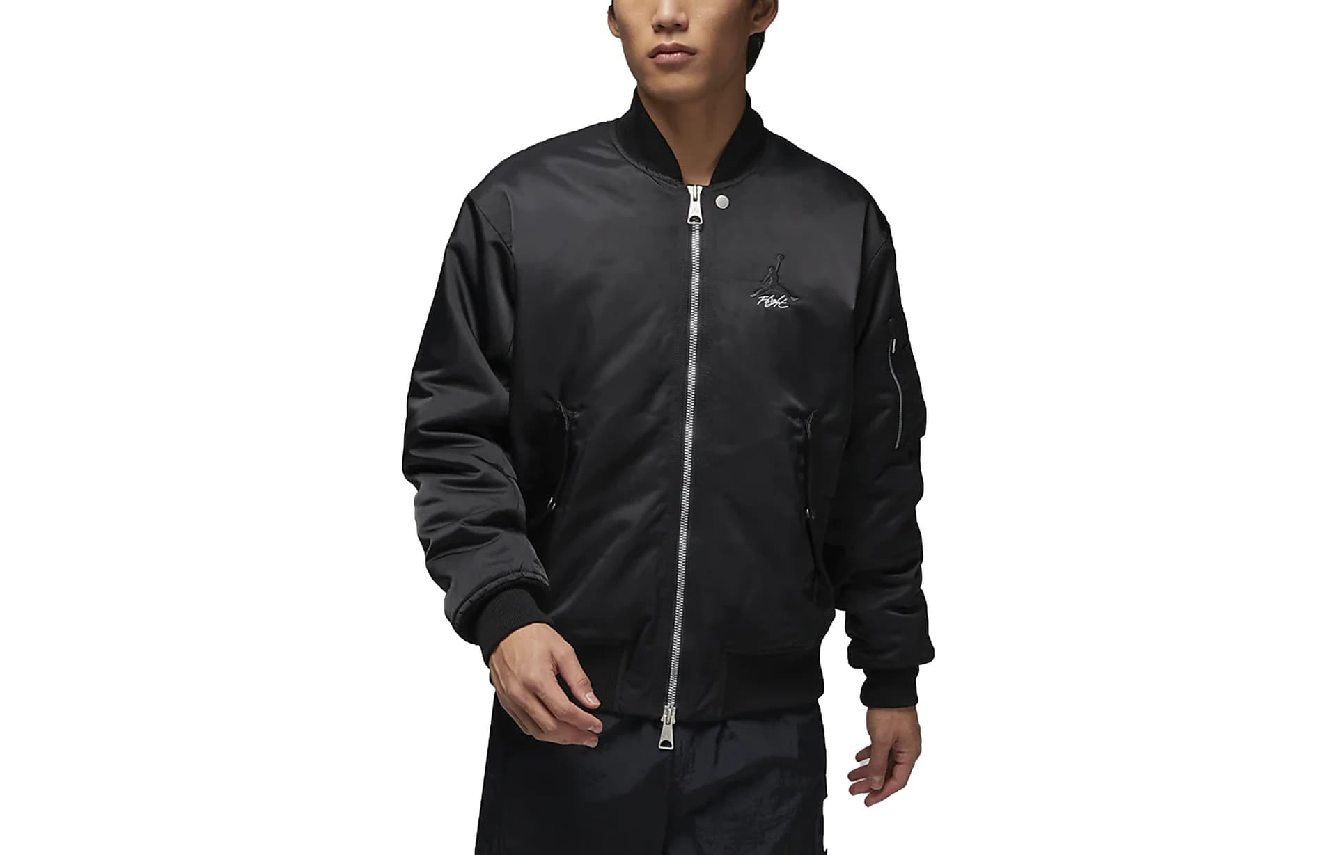 Куртка Jordan Essentials Black Jacket - изображение 3