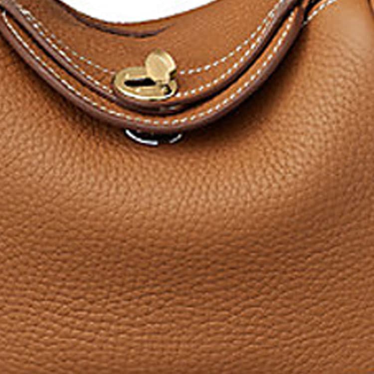 Сумка через плечо HERMES Lindy Mini 19 Taurillon Clemence 37 Gold - изображение 5